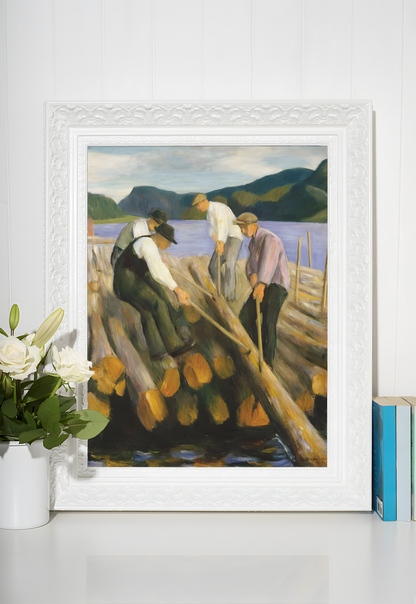 Erik Werenskiold (1855-1938) Kunstsamling - Kunsttrykk A3+/A3 - Uten ramme #1