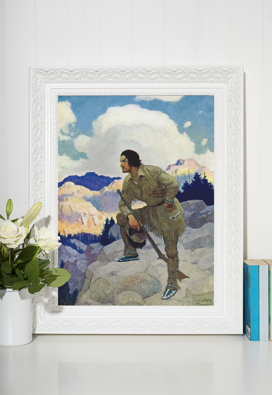 N.C Wyeth Kunstsamling - Kunsttrykk A3+/A3 - Uten ramme