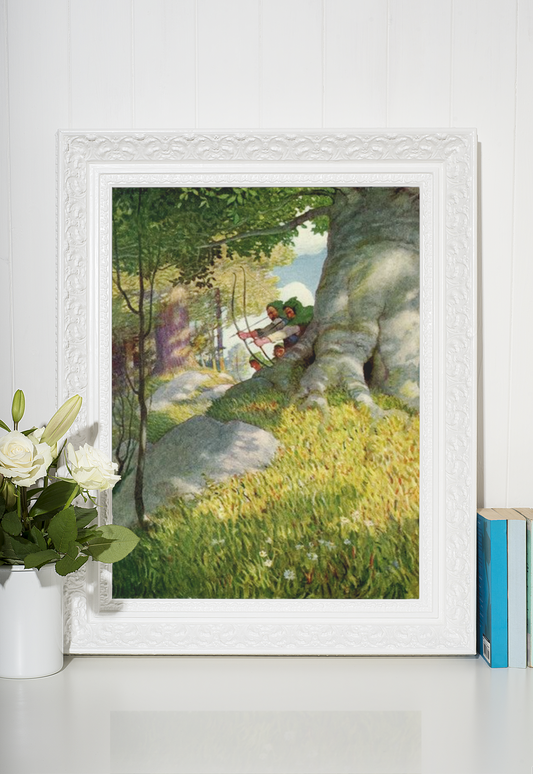 N.C Wyeth Kunstsamling - Kunsttrykk A3+/A3 - Uten ramme