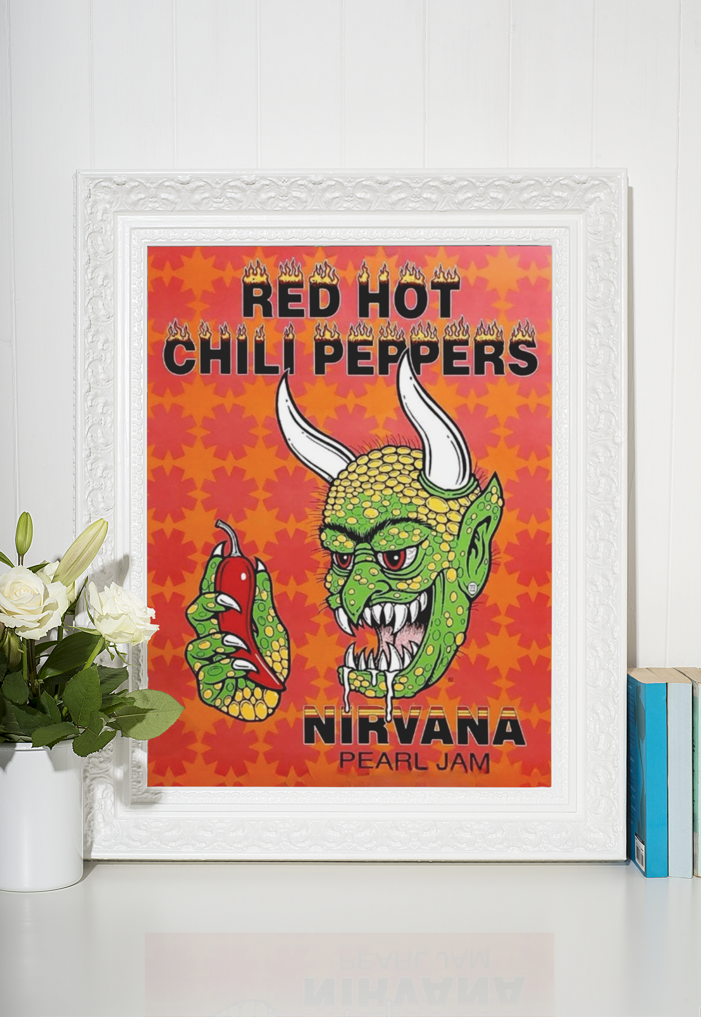 Red Hot Chili Peppers Kunstsamling - Kunsttrykk A3+/A3 - Uten ramme