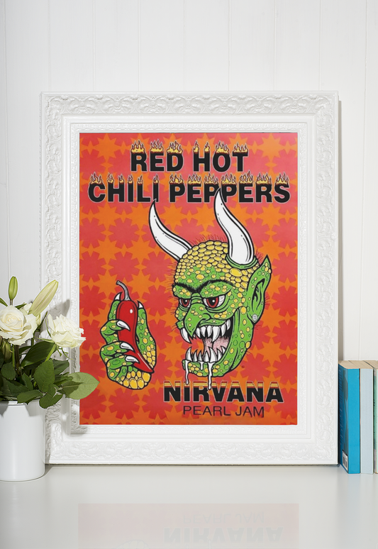 Red Hot Chili Peppers Kunstsamling - Kunsttrykk A3+/A3 - Uten ramme