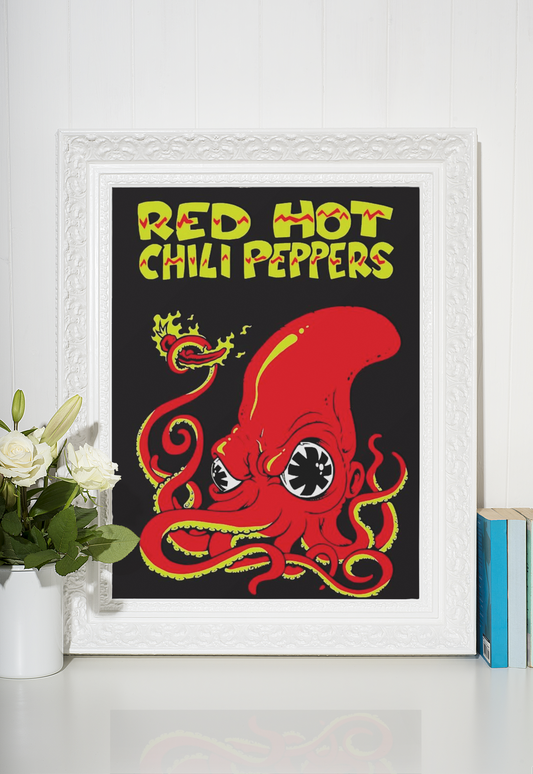 Red Hot Chili Peppers Kunstsamling - Kunsttrykk A3+/A3 - Uten ramme