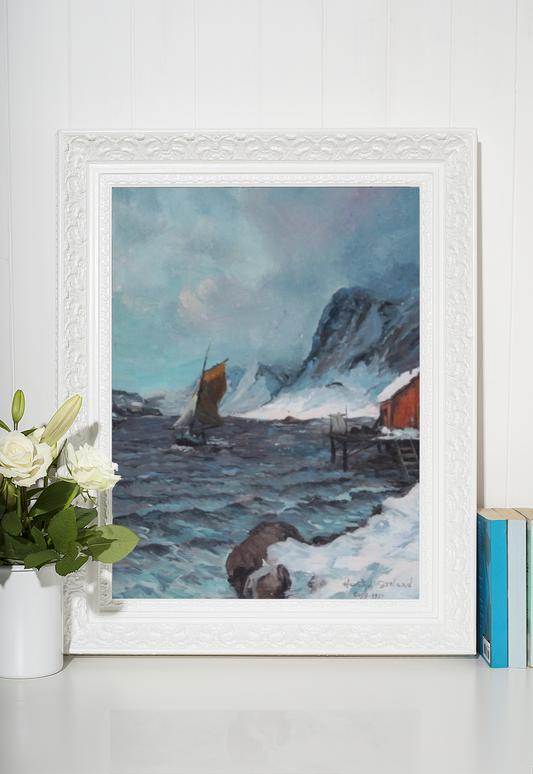 Thorolf Holmboe Kunstsamling - Kunsttrykk A3+/A3 - Uten ramme