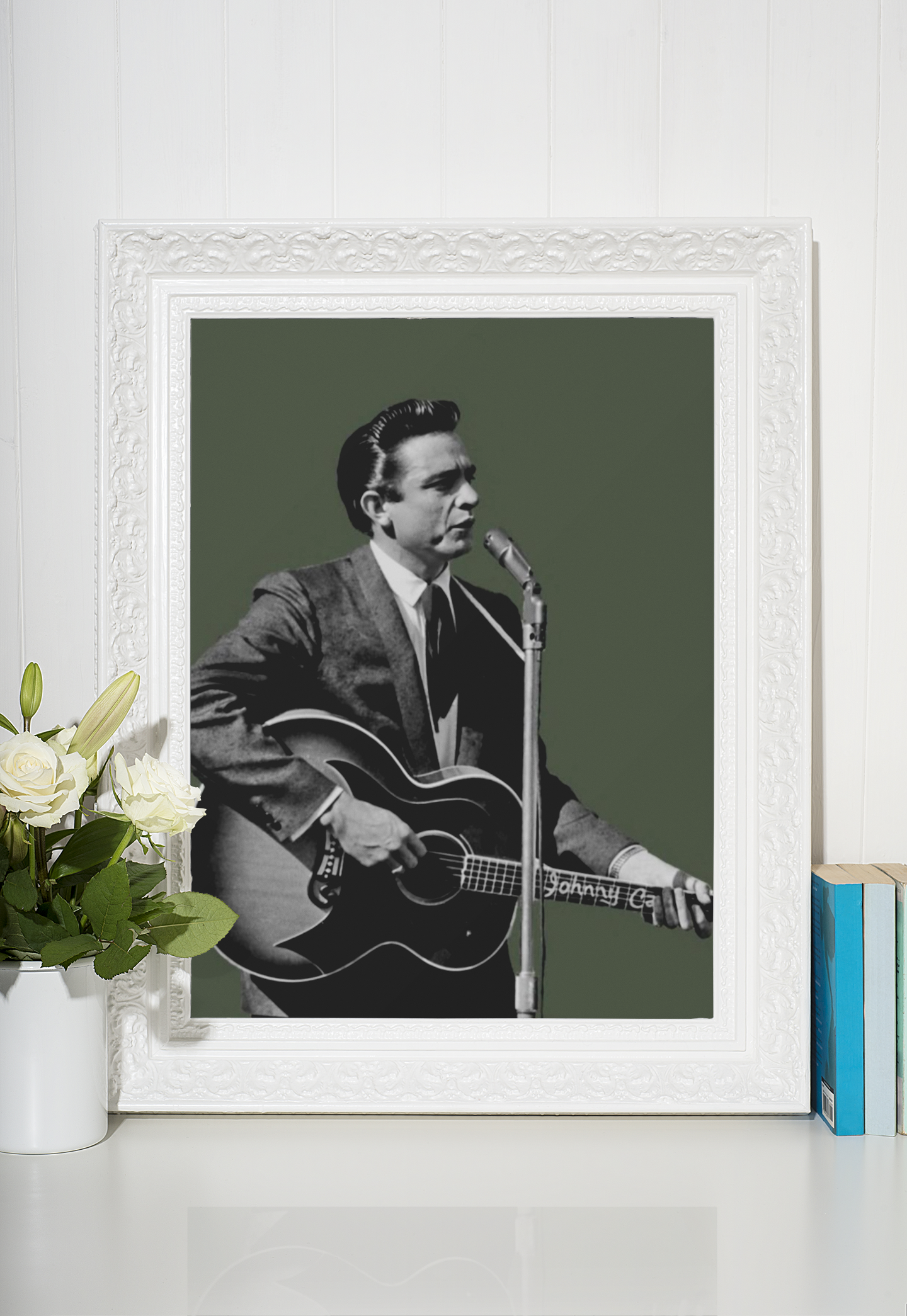 Johnny Cash Kunstsamling - Kunsttrykk A3+/A3 - Uten ramme