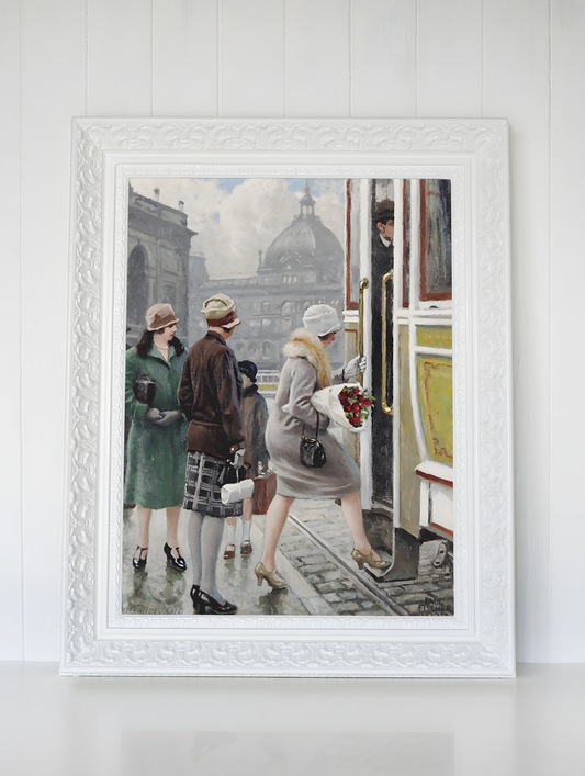 Paul Gustave Fischer Kunstsamling - Kunsttrykk A3+/A3 - Uten ramme #1