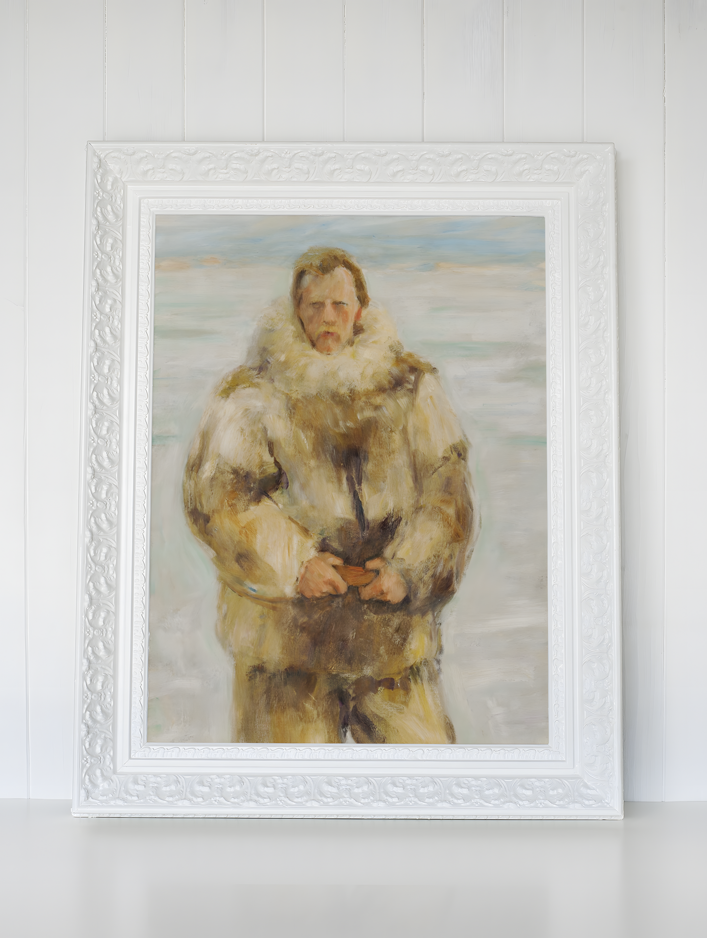 Fridtjof Nansen Kunstsamling - Kunsttrykk A3+/A3 - Uten ramme #8 Nansen malet av Erik Werenskiold