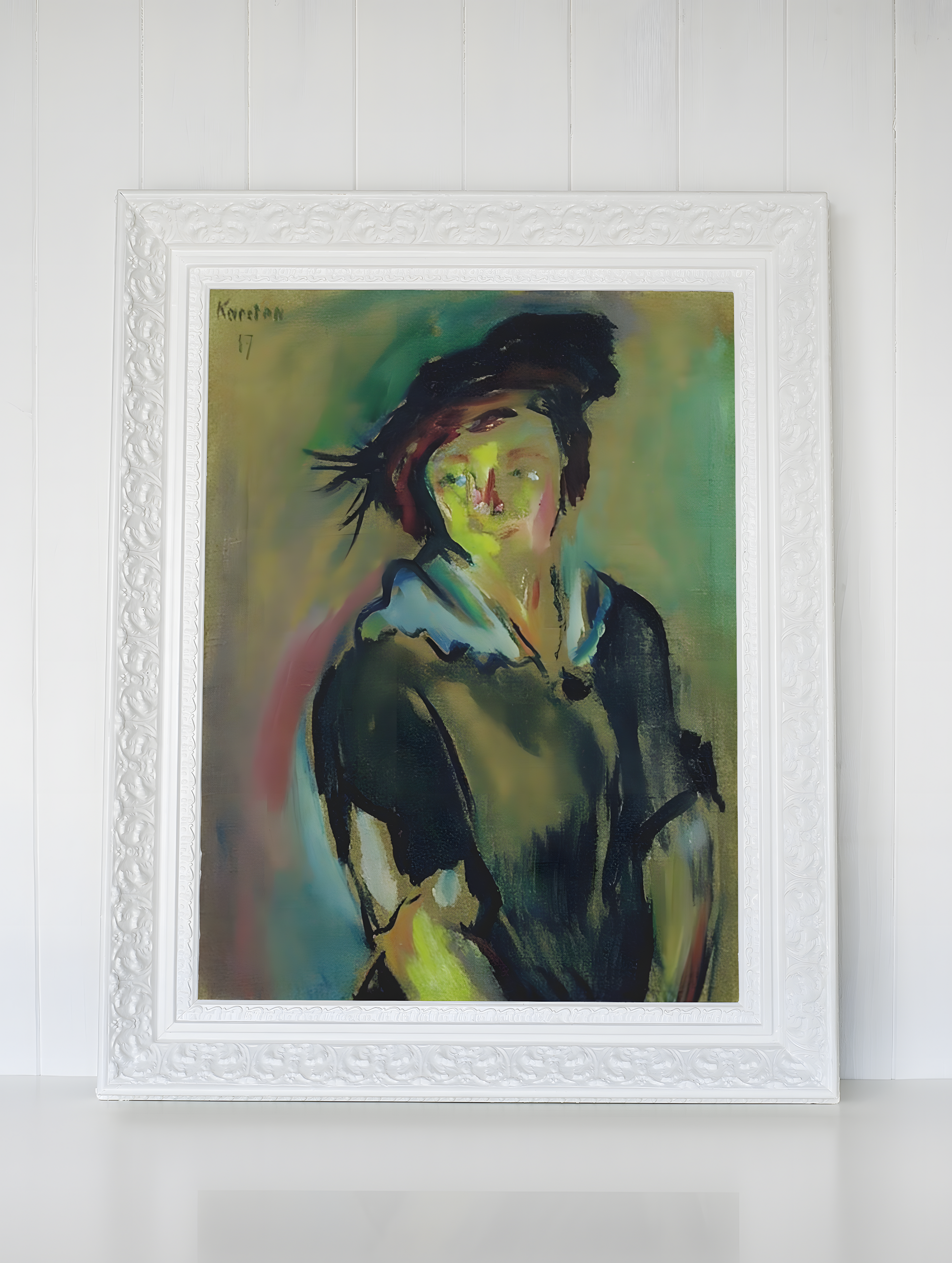 Ludvig Karsten Kunstsamling • Blanding av ulike verk #2 Portrait of a lady