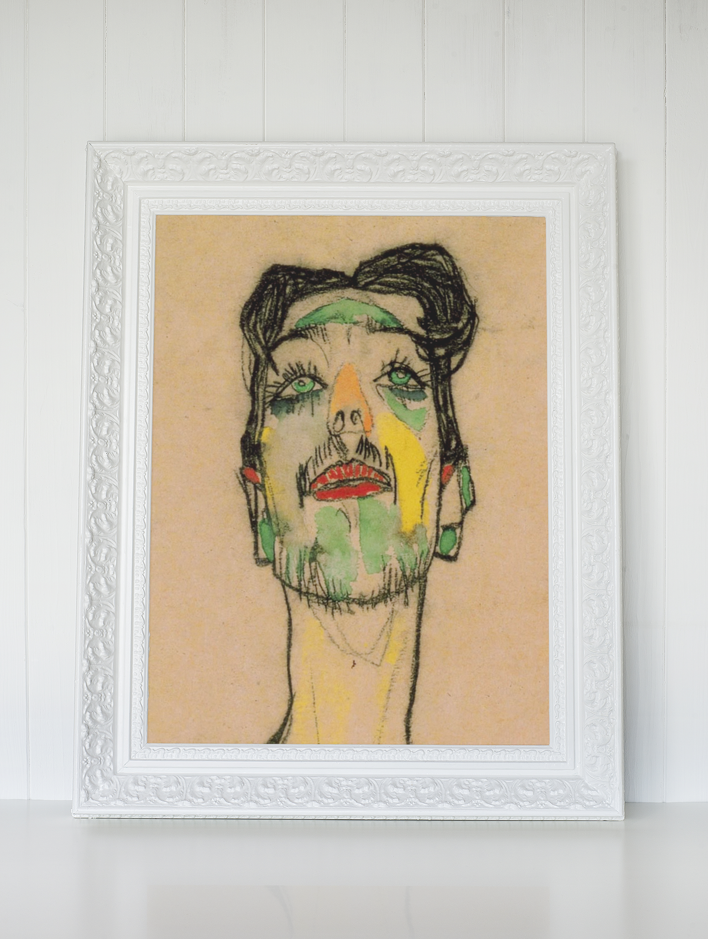 Egon Schiele Kunstsamling - Kunsttrykk A3+/A3 - Uten ramme