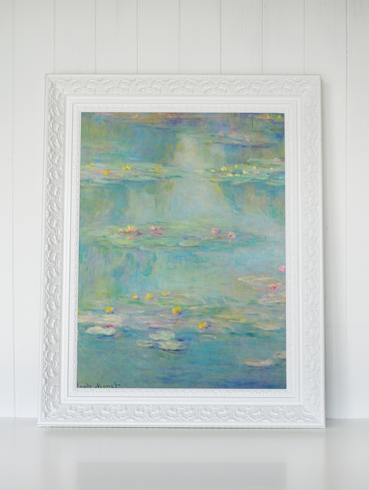 Claude Monet Vannliljer Kunstsamling - Kunsttrykk A3+/A3 - Uten ramme