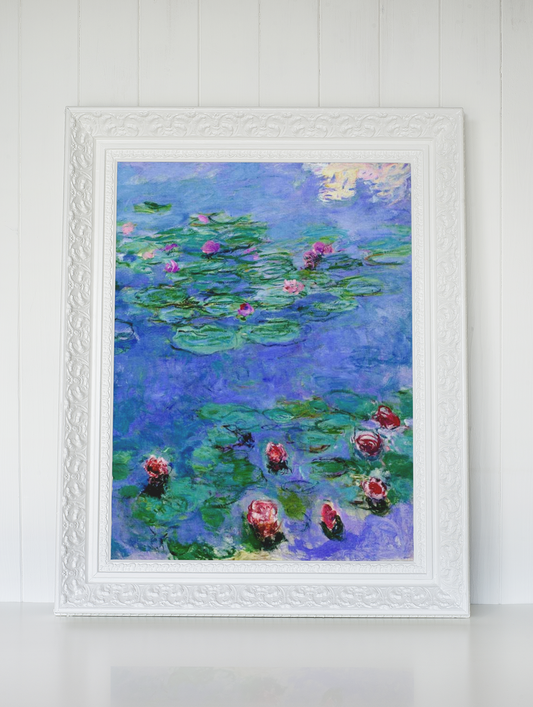 Claude Monet Vannliljer Kunstsamling - Kunsttrykk A3+/A3 - Uten ramme