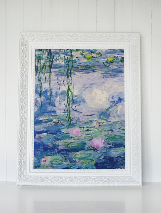 Claude Monet Vannliljer Kunstsamling - Kunsttrykk A3+/A3 - Uten ramme