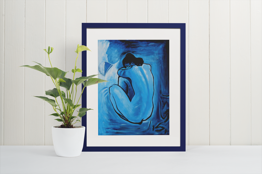 Kunstplakater • Blanding av ulike verk Picasso - Blue Nude