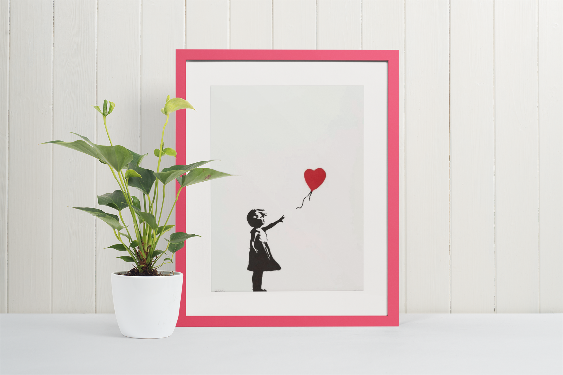 Kunstplakater • Blanding av ulike verk Banksy - Balloon Girl