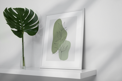 Japandi Stil - Kunsttrykk A3+/A3 - Uten ramme