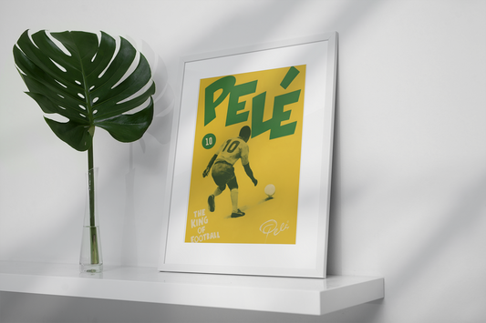 Fotball Legender Samling - Kunsttrykk A3+/A3 - Uten ramme