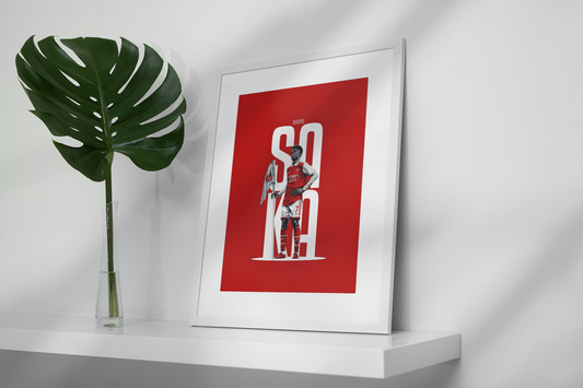 Fotball Legender Samling - Kunsttrykk A3+/A3 - Uten ramme