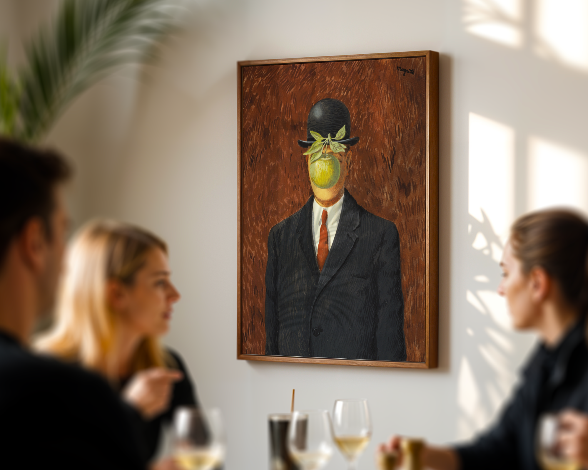 René Magritte - Menneskesønnen (1964)