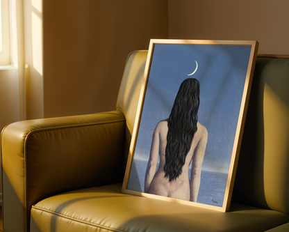 René Magritte - The Evening Gown (La robe du soir)