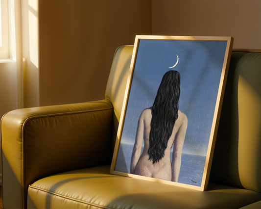 René Magritte - The Evening Gown (La robe du soir)