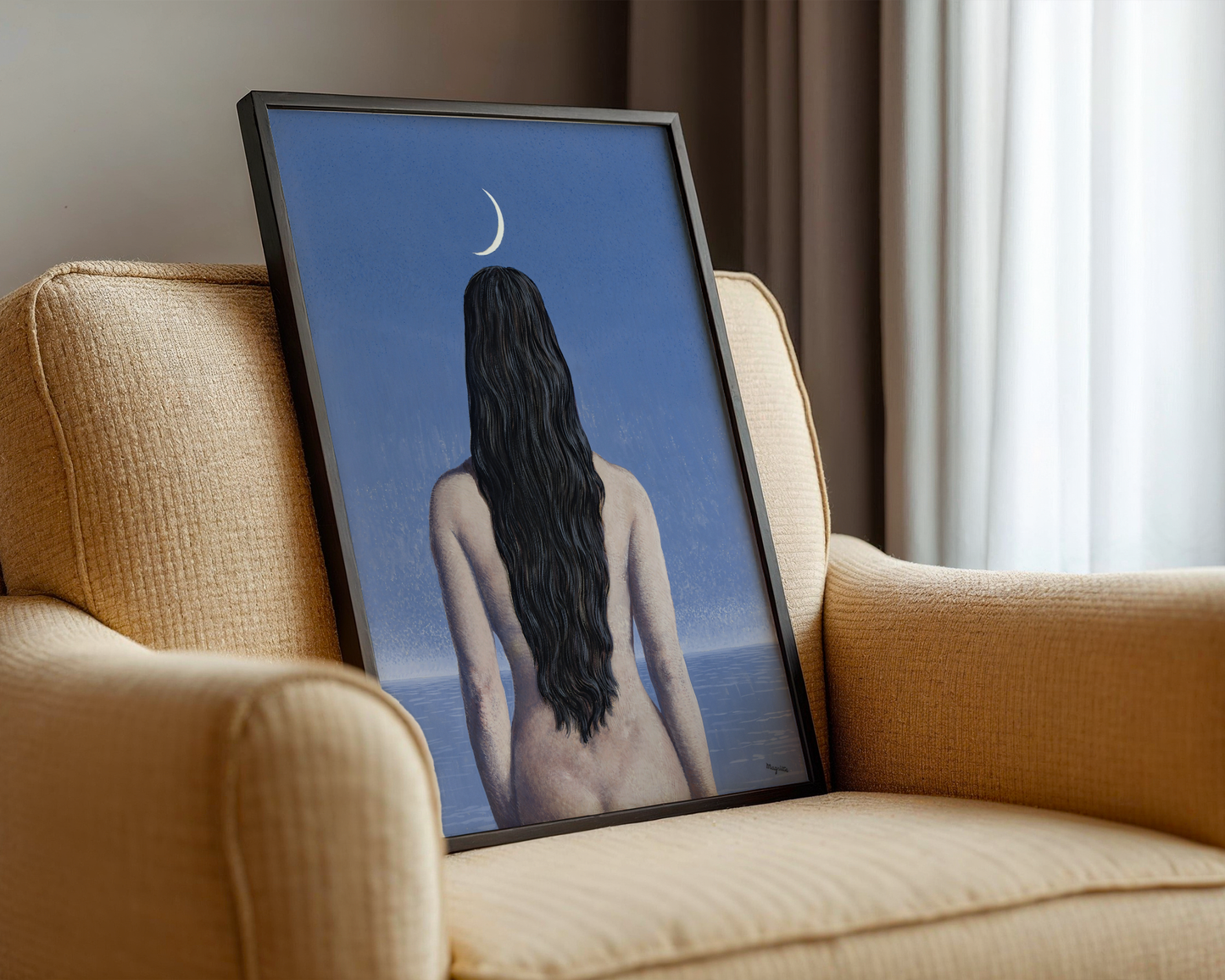 René Magritte - The Evening Gown (La robe du soir)