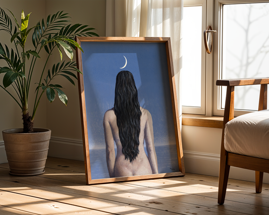 René Magritte - The Evening Gown (La robe du soir)