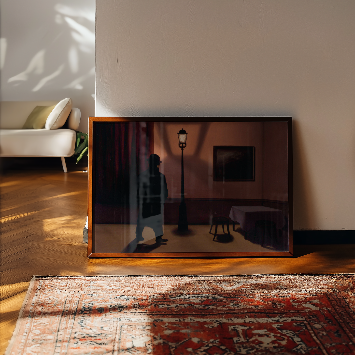 René Magritte - Le noctambule (Nattuglen)