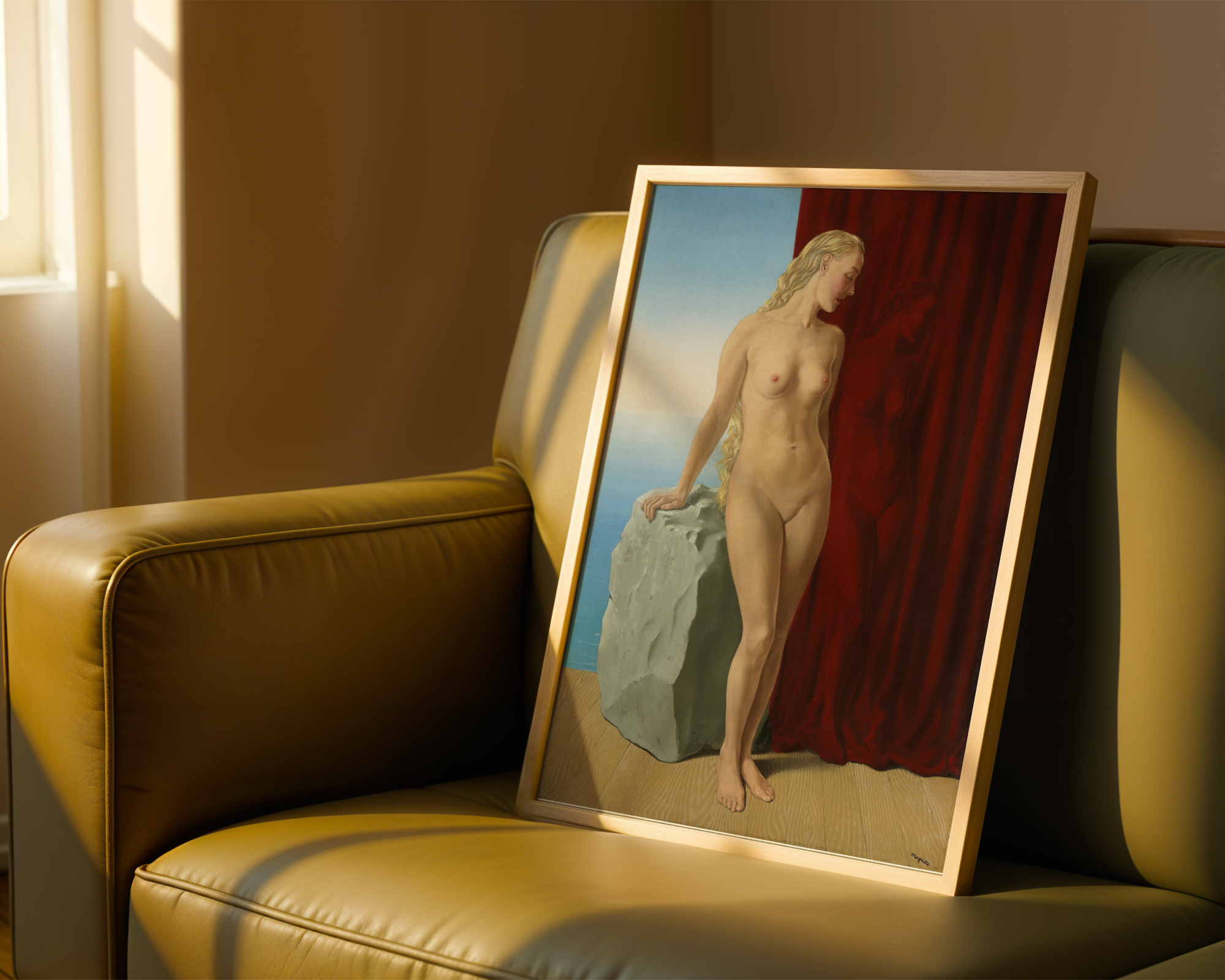 René Magritte - La Philosophie dans le boudoir (Filosofi i boudoiren) 1947