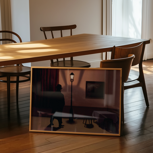 René Magritte - Le noctambule (Nattuglen)