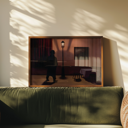 René Magritte - Le noctambule (Nattuglen)