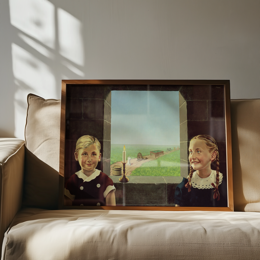 René Magritte - Bazou and Pilette Spaak (1937)