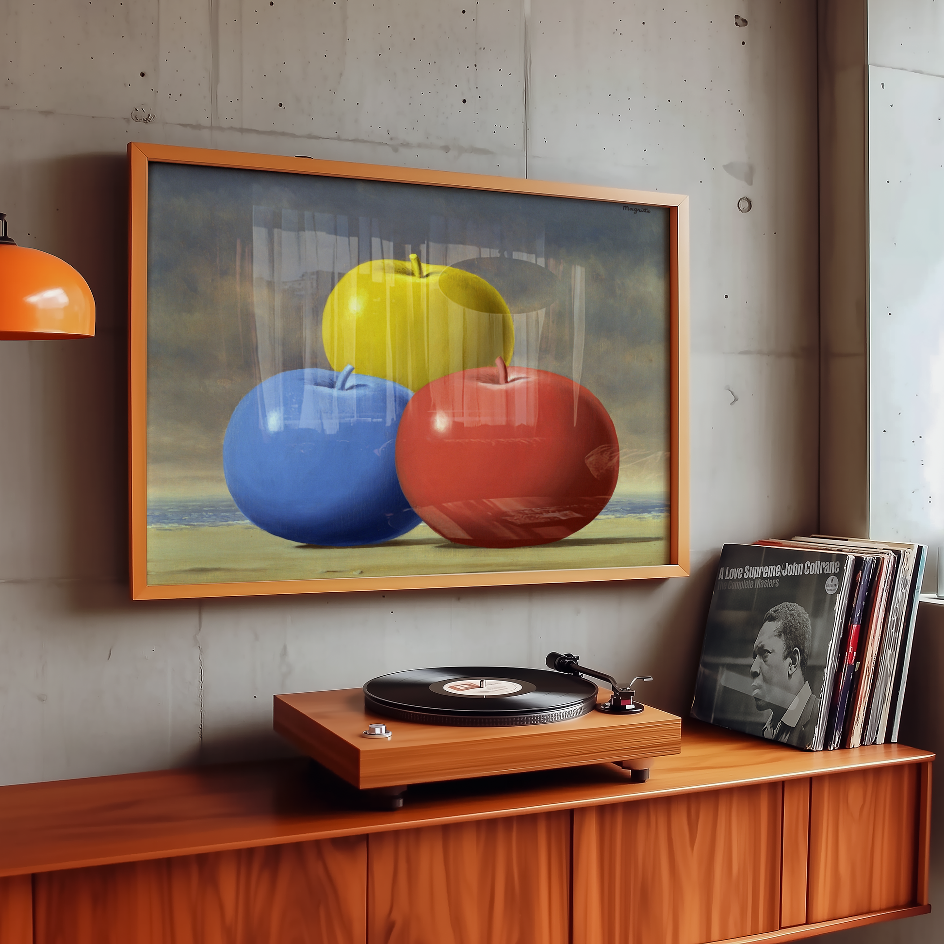 René Magritte - Le Chant d'Amour (1962)