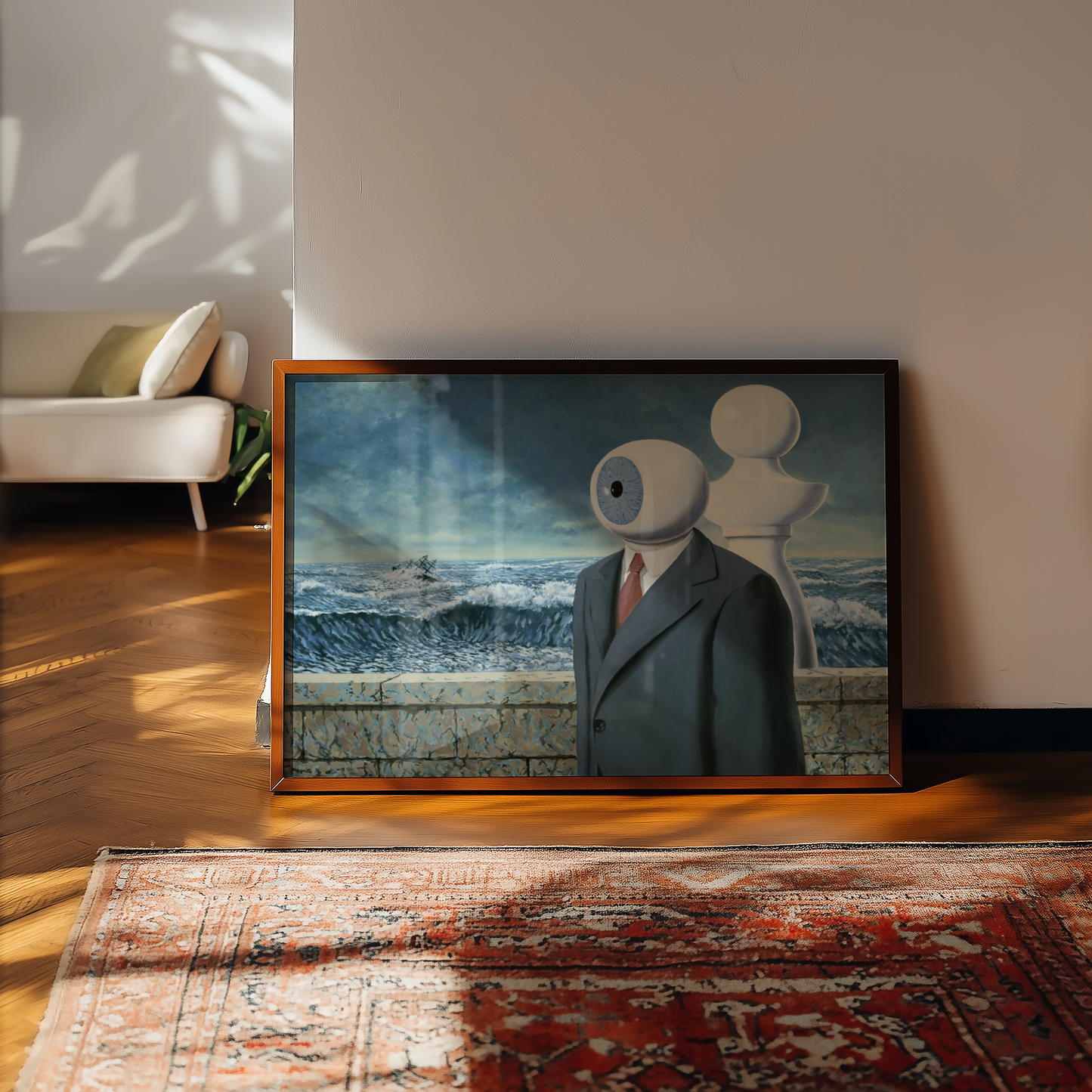 René Magritte - La Traversée difficile (Den vanskelige overgangen) 1963