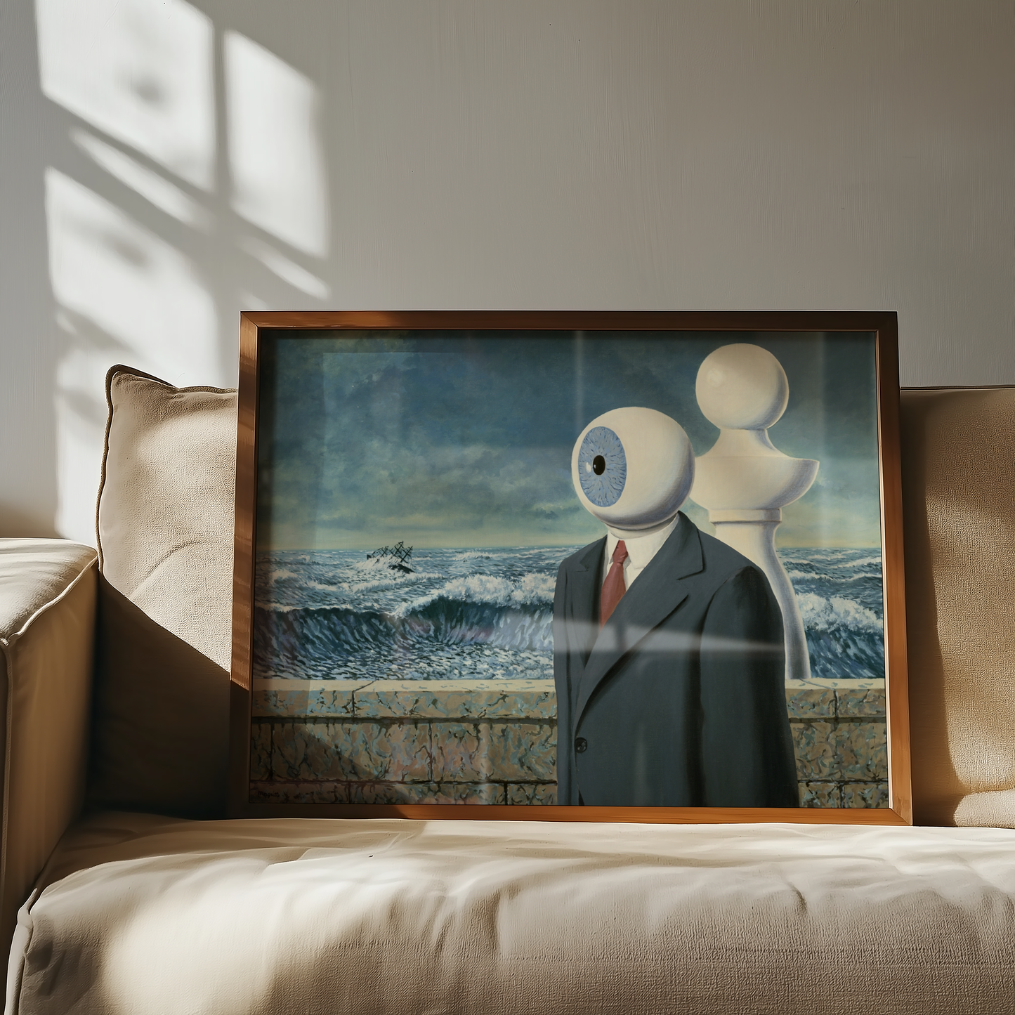 René Magritte - La Traversée difficile (Den vanskelige overgangen) 1963