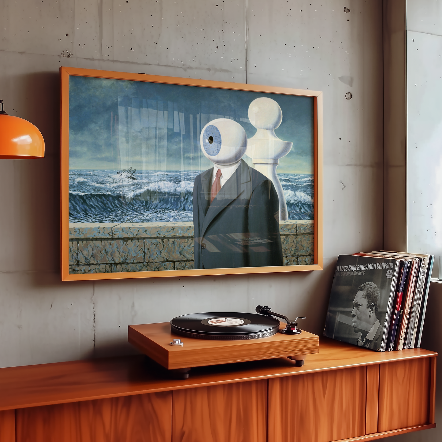 René Magritte - La Traversée difficile (Den vanskelige overgangen) 1963