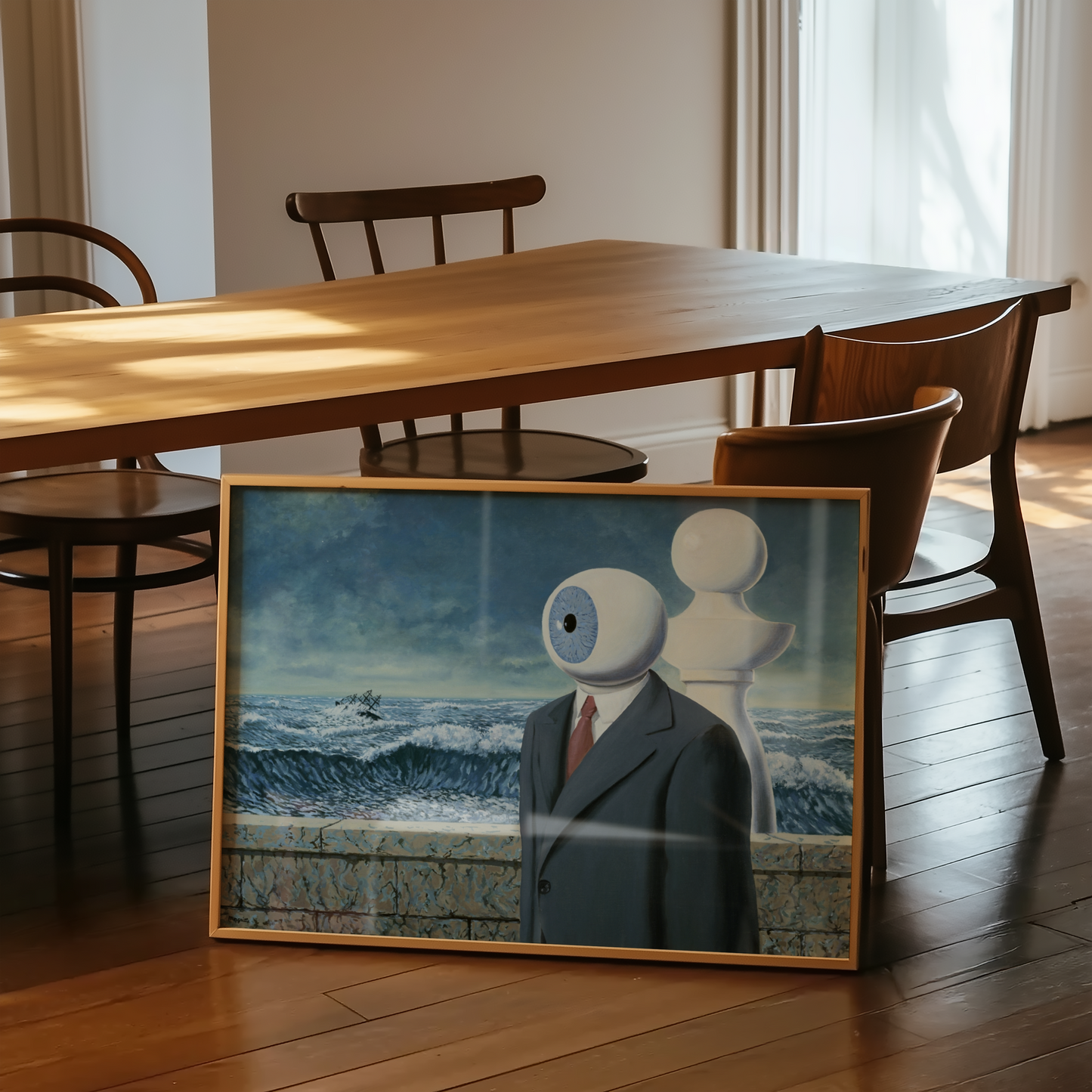 René Magritte - La Traversée difficile (Den vanskelige overgangen) 1963