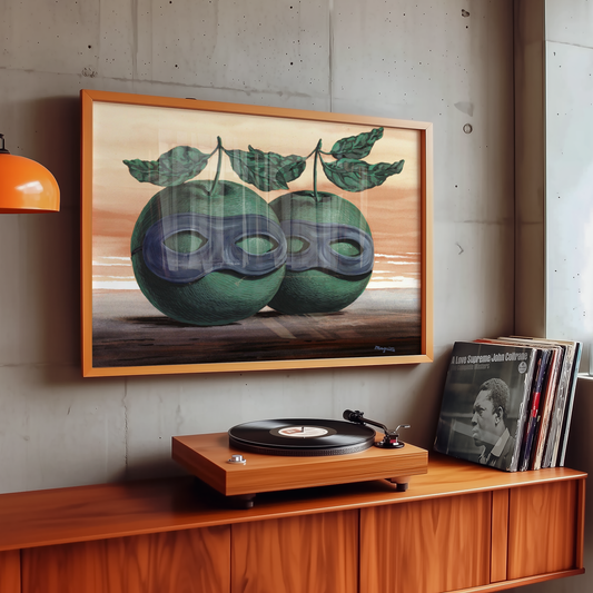 René Magritte - La Valse Hésitation