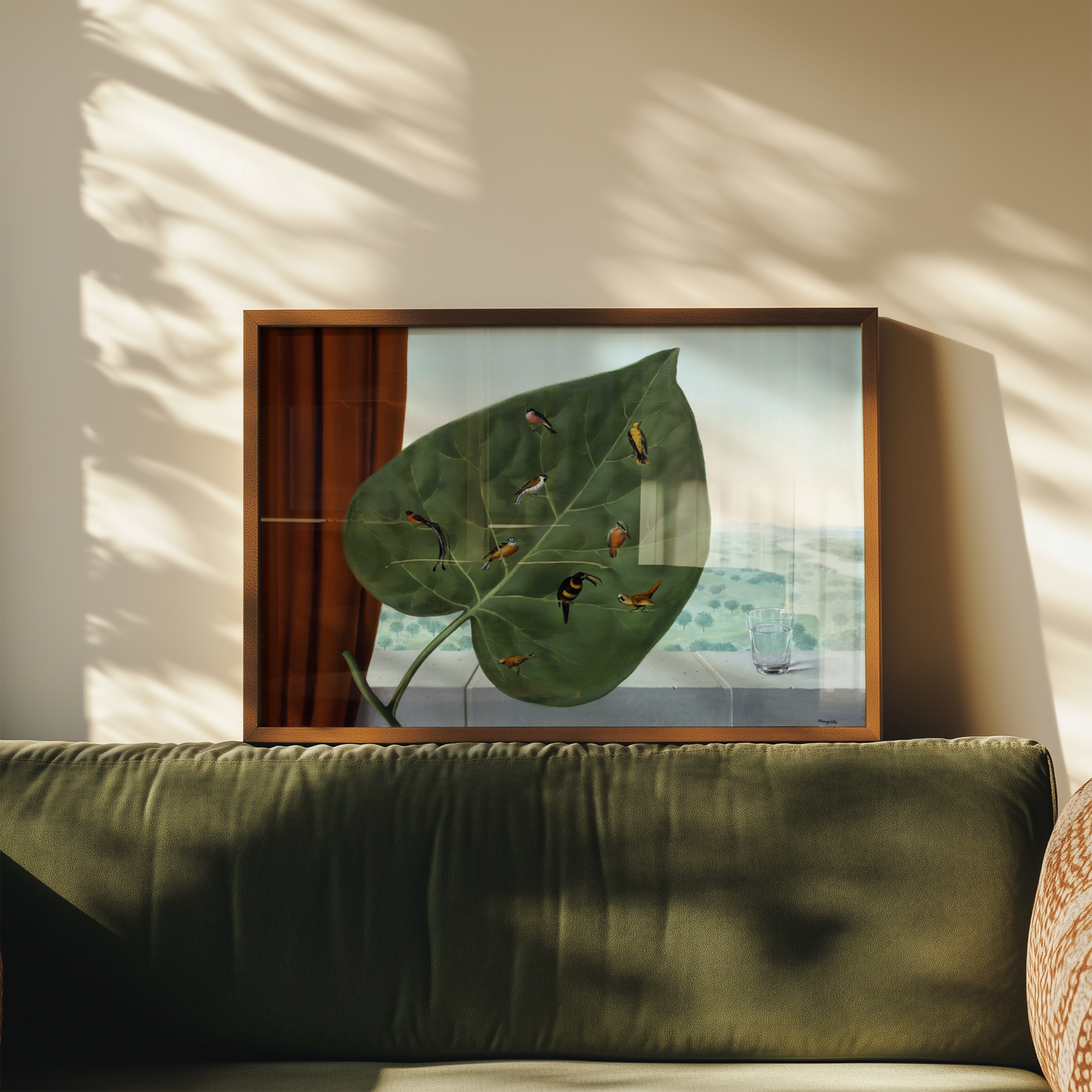 René Magritte - Le Regard Intérieur (Det indre blikk)