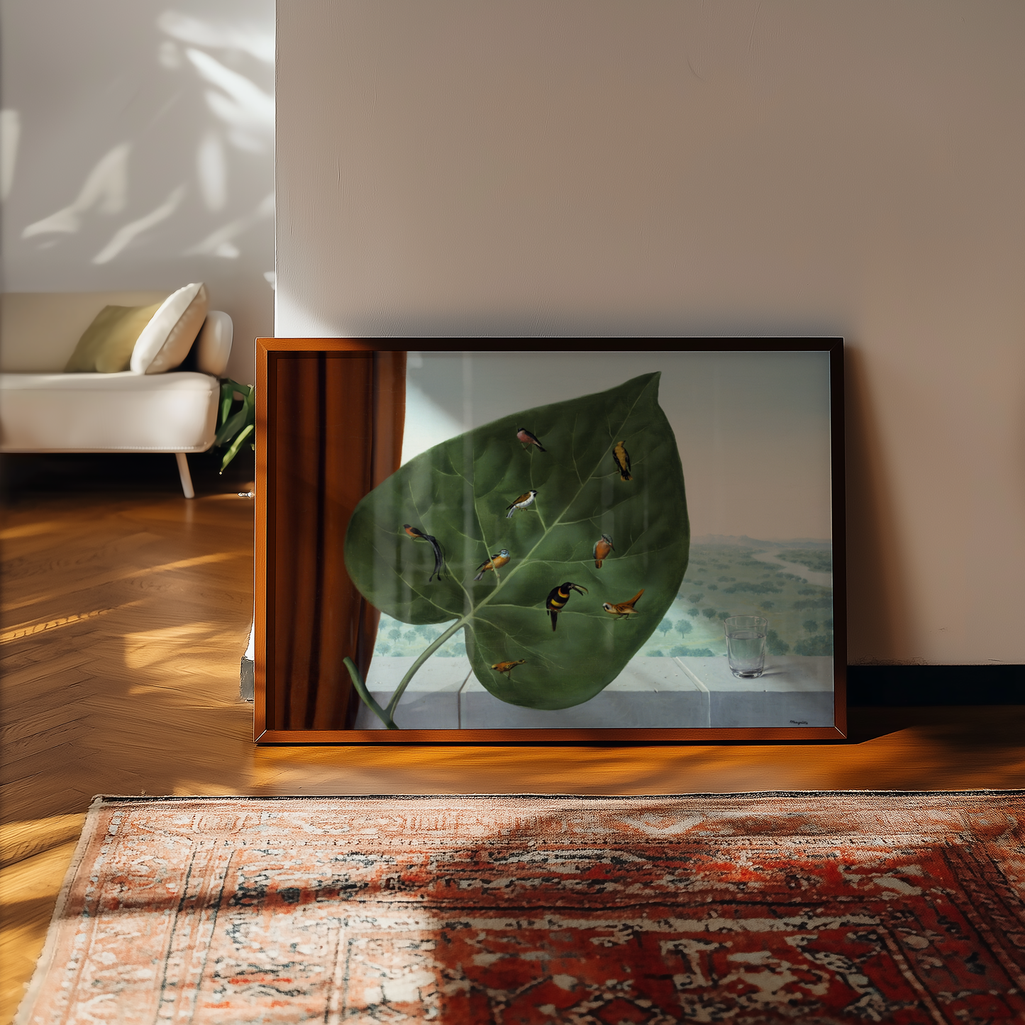 René Magritte - Le Regard Intérieur (Det indre blikk)