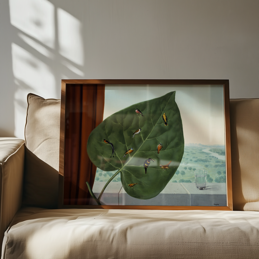 René Magritte - Le Regard Intérieur (Det indre blikk)