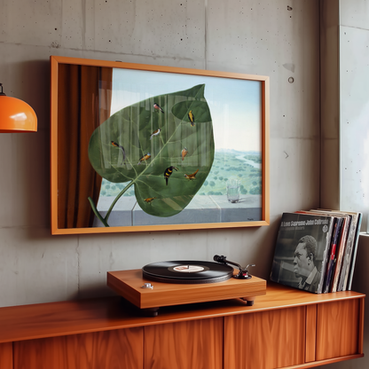 René Magritte - Le Regard Intérieur (Det indre blikk)