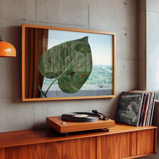 René Magritte - Le Regard Intérieur (Det indre blikk)