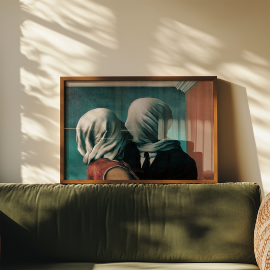 René Magritte - The Lovers (1928)