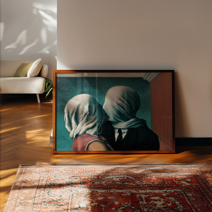 René Magritte - The Lovers (1928)