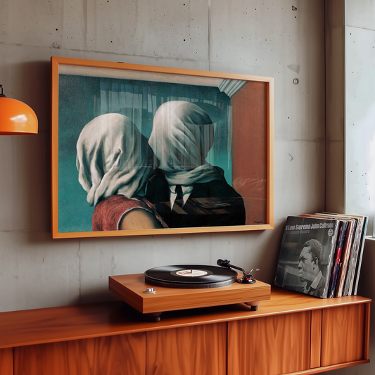 René Magritte - The Lovers (1928)