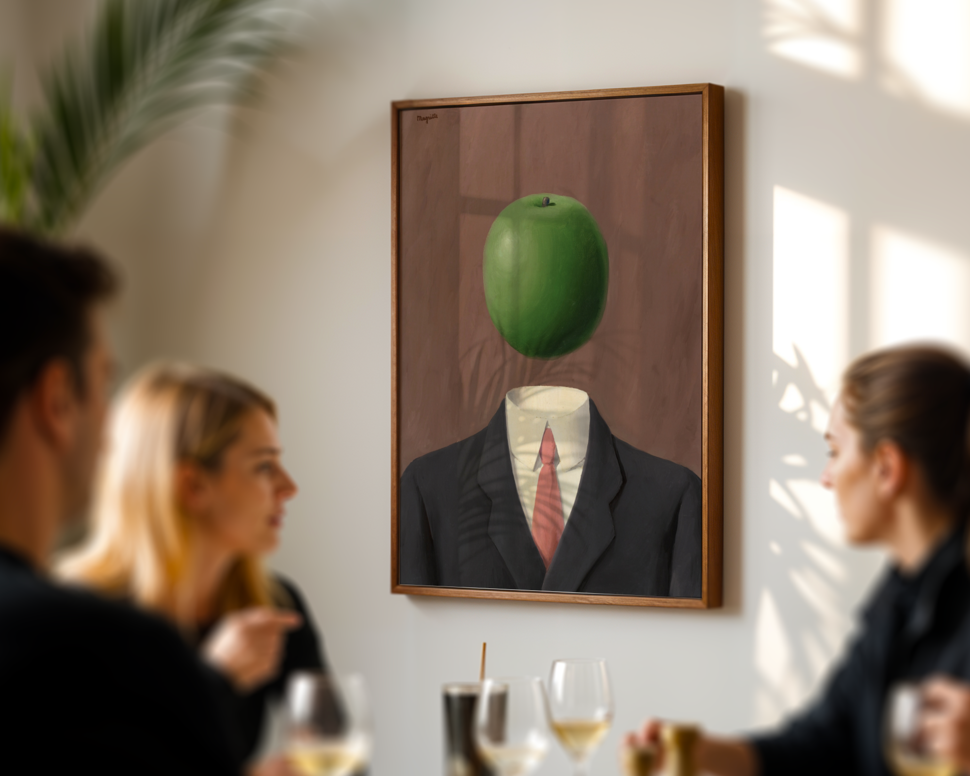 René Magritte - The Idea (1966)