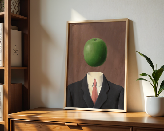 René Magritte - The Idea (1966)