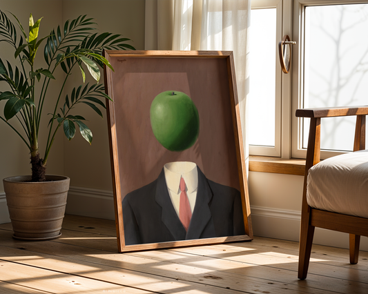 René Magritte - The Idea (1966)