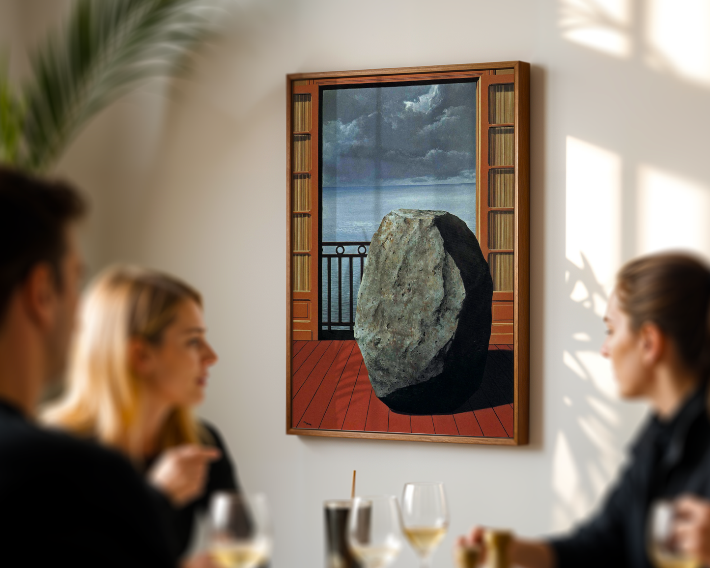 René Magritte - Den usynlige verden (1954)