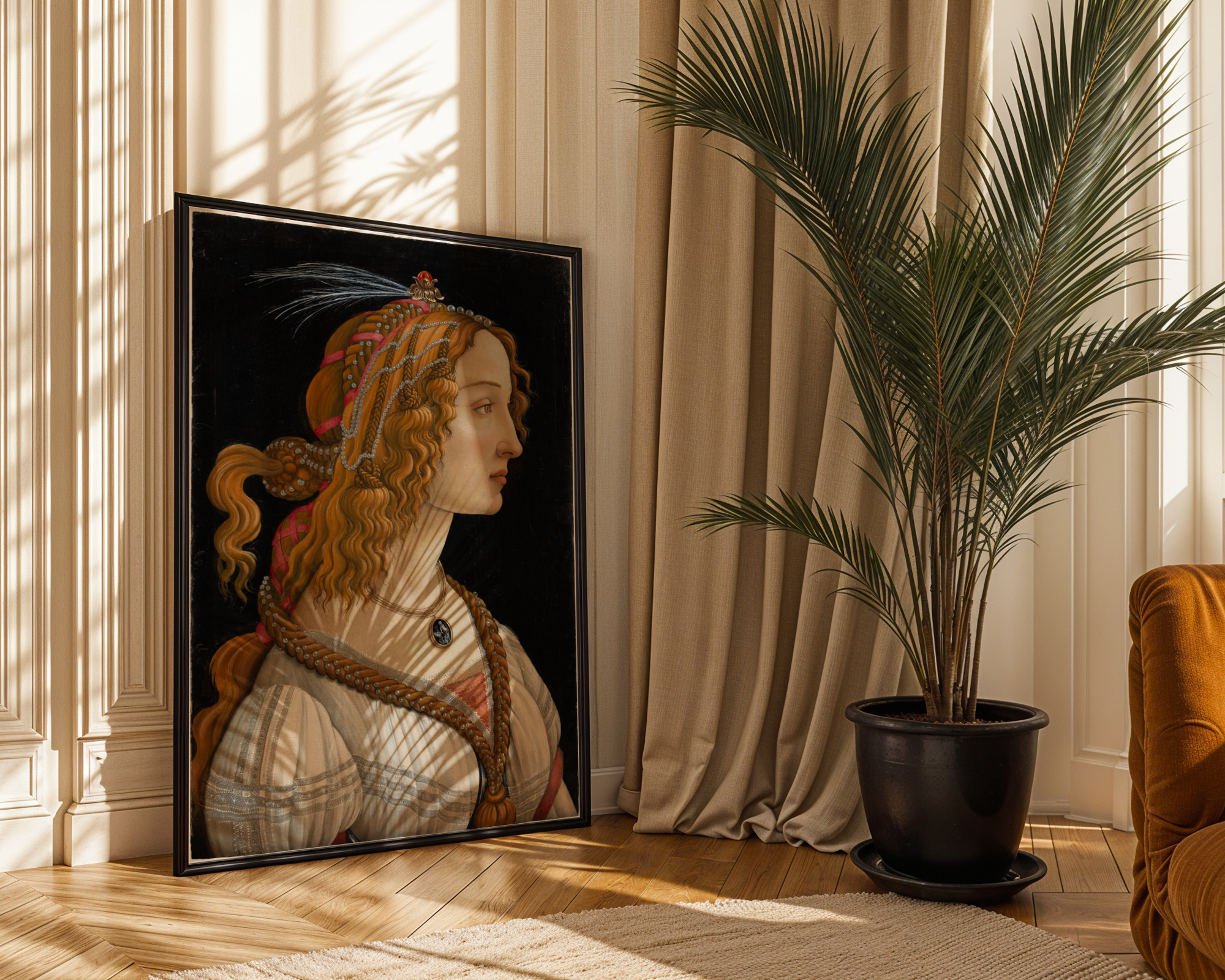 Sandro Botticelli - Idealized Portrait of a Lady (1475)