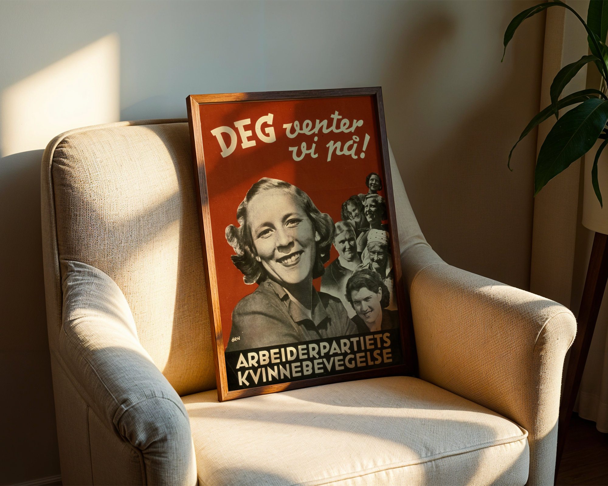 Arbeiderpartiet Politisk Poster